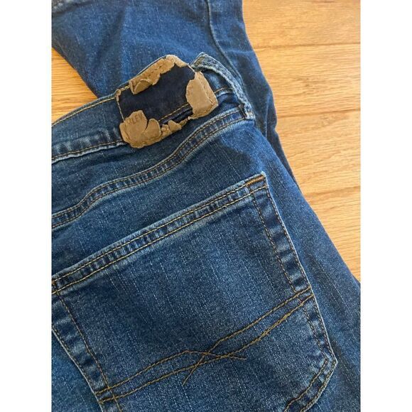 Signature Levis men's S51 Straight high rise medium wash jeans size 32x32 - Picture 5 of 11